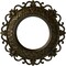 Ekena Millwork Orrington Ceiling Medallion (Fits Canopies up to 6 5/8"), 13 1/4"OD x 6 5/8"ID x 1 1/8"P, Green Gold CM13ORGGS - alternate 1